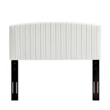 Rebecca Performance Velvet Twin Headboard by Lefancy