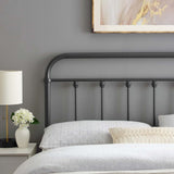 Sage Metal Twin Headboard by Lefancy