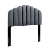 Veronique Performance Velvet Twin Headboard by Lefancy