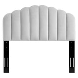 Veronique Performance Velvet Twin Headboard by Lefancy