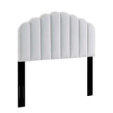 Veronique Performance Velvet Twin Headboard by Lefancy