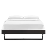 Billie Wood Twin Platform Bed Frame by Lefancy