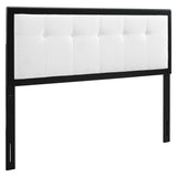 Draper Tufted Fabric and Wood Twin Headboard by Lefancy