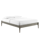 June Wood Twin Platform Bed Frame by Lefancy