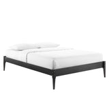 June Wood Queen Platform Bed Frame by Lefancy