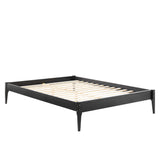 June Wood Queen Platform Bed Frame by Lefancy