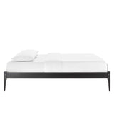 June Wood Queen Platform Bed Frame by Lefancy