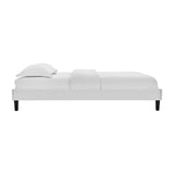 Reign Performance Velvet Twin Platform Bed Frame by Lefancy