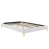 Sutton Performance Velvet Queen Bed Frame by Lefancy