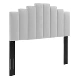 Noelle Performance Velvet Twin Headboard by Lefancy