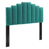 Noelle Performance Velvet Twin Headboard by Lefancy