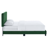 Celine Channel Tufted Performance Velvet King Bed by Lefancy