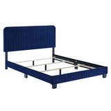 Celine Channel Tufted Performance Velvet King Bed by Lefancy