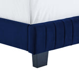 Celine Channel Tufted Performance Velvet King Bed by Lefancy