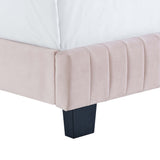 Celine Channel Tufted Performance Velvet King Bed by Lefancy