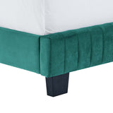 Celine Channel Tufted Performance Velvet King Bed by Lefancy