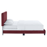 Celine Channel Tufted Performance Velvet Queen Bed by Lefancy