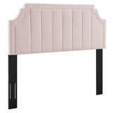 Alyona Channel Tufted Performance Velvet Twin Headboard by Lefancy