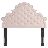 Diana Tufted Performance Velvet Twin Headboard by Lefancy