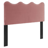 Athena Performance Velvet Twin Headboard by Lefancy