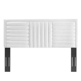 Believe Channel Tufted Performance Velvet Twin Headboard by Lefancy