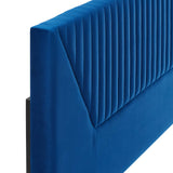 Patience Channel Tufted Performance Velvet Twin Headboard by Lefancy