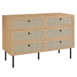 Chaucer 6-Drawer Compact Dresser by Lefancy