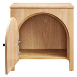 Appia Arched Door Nightstand by Lefancy