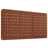 Sparta Weave Vegan Leather Full Headboard by Lefancy