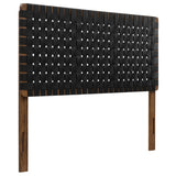 Sparta Weave Vegan Leather Full Headboard by Lefancy