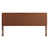 Sparta Weave Vegan Leather King Headboard by Lefancy