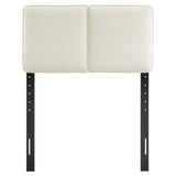 Lindee Boucle Fabric Twin Headboard by Lefancy