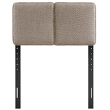 Lindee Boucle Fabric Twin Headboard by Lefancy