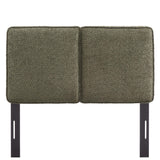 Lindee Boucle Fabric Twin Headboard by Lefancy