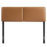 Lindee Vegan Leather Full Headboard by Lefancy