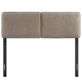 Lindee Boucle Fabric Full Headboard by Lefancy