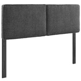 Lindee Boucle Fabric Full Headboard by Lefancy