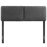 Lindee Boucle Fabric Full Headboard by Lefancy