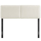 Lindee Boucle Fabric Queen Headboard by Lefancy