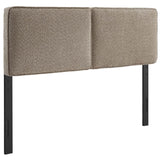 Lindee Boucle Fabric King Headboard by Lefancy