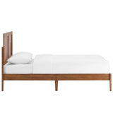 Sirocco Rattan and Wood Twin Platform Bed by Lefancy