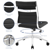 Jive Armless Mid Back Office Chair by Lefancy