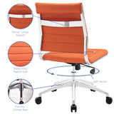 Jive Armless Mid Back Office Chair by Lefancy