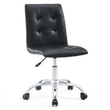 Prim Armless Mid Back Office Chair by Lefancy