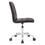 Prim Armless Mid Back Office Chair by Lefancy