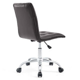 Prim Armless Mid Back Office Chair by Lefancy