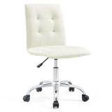 Prim Armless Mid Back Office Chair by Lefancy