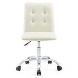 Prim Armless Mid Back Office Chair by Lefancy