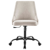 Designate Swivel Upholstered Office Chair by Lefancy