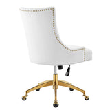 Regent Tufted Performance Velvet Office Chair by Lefancy